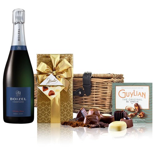 Boizel Ultime Brut Nature 75cl And Chocolates Hamper